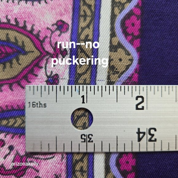 Wool Scarf Lightweight Pink Purple Floral - Picture 13 of 13